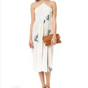 Wildfox Cactus Flower Back Tie Dress